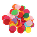 200pcs 1.5/2.5/3cm Colorful Round Felt NonWoven Cotton Fabric Sewing Accessory Pet Doll Scrapbook Home Wall Sticker Handmade Craft