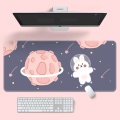 Cute Mouse Pad Super Creative INS Tide Large Game Computer Keyboard Office Long Table Mat Kawaii Desk for Teen Girls for Bedroom