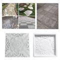 Square Paving Mould,DIY Garden Plastic Concrete Mold Stepping Stone Paver Brick Landscape Pedal Stone Path Mold