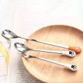 New 1 Pcs Stainless Steel Cute Cat Claw Coffee Spoons Fruit Dessert Spoon Candy Tea Spoon Cat Drink Tableware Kitchen Supplies