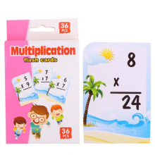 Baby Flash Cards Early Learning Toy Math Education Develop Intelligence Toys Paper Mathematics Teach Practical Children Parent