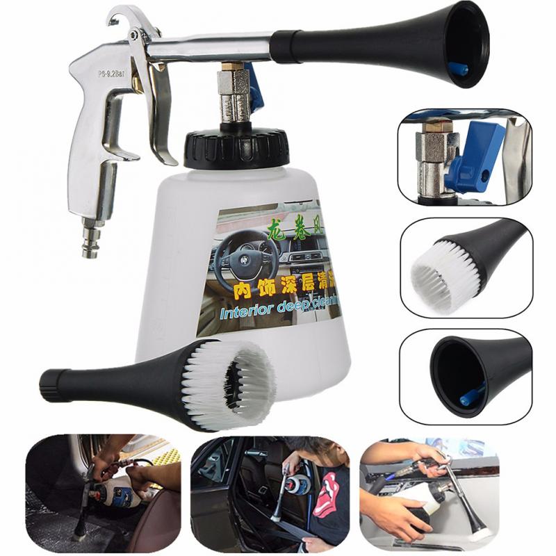 Deep Cleaning Tool Washer Car Washer Tornado Interior Potable High Pressure Gun Nozzle Automobiles Wash Power Cleaner HWC