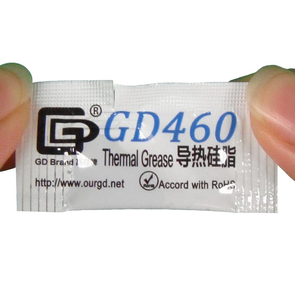 Net Weight 0.5/1/3/7/15/20/30/100 Grams Silver GD460 Thermal Conductive Grease Paste Plaster CPU Heat Sink Compound CN SSY MB ST