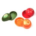 1pcs Creative Kitchen High quality pp avocado onion tomato fresh box sealed box plastic fresh bowl Fresh Storage Box