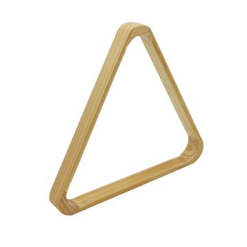 Wood Triangle Shape American Billiard Balls Organize Sturdy Racks Snooker Game Club Storage Accessory