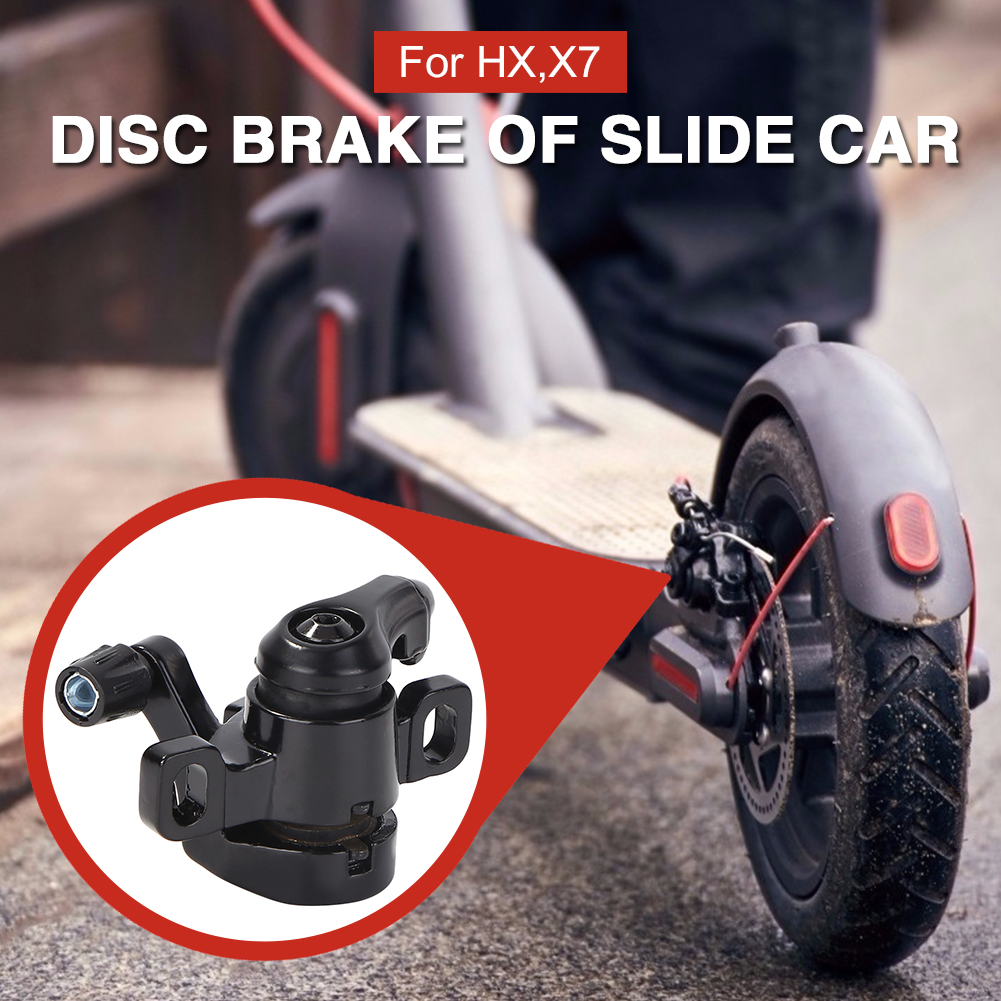 Winter Sports Accessories Ski Supplies Black Iron Hydraulic Disc Brake for HX X7 Electric Scooter Parts Accessories
