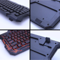 ZUOYA Gaming Keyboard Russian/English LED 3-Color M200 Breathing Backlit USB Wired Colorful Waterproof Game Keyboard