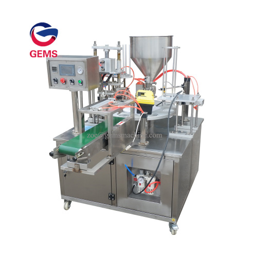 Rotary Yogurt Filler Bottling Greek Yogurt Filling Machine for Sale, Rotary Yogurt Filler Bottling Greek Yogurt Filling Machine wholesale From China