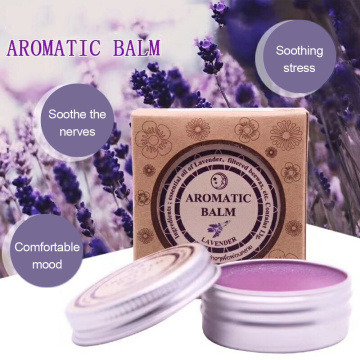 Lavender Aromatic Balm Help Sleep Soothing Cream Essential Oil Insomnia Care Treatment Relieve Stress Anxiety Cream TSLM2