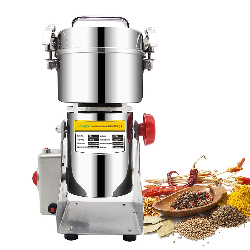 700g Grains Spices Hebals Cereals Coffee Dry Food Grinder Mill Grinding Machine gristmill home medicine flour powder crusher