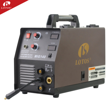 Lotos MIG140 110v Portable mig welders Igbt Inverter welding machines aluminium other arc welders