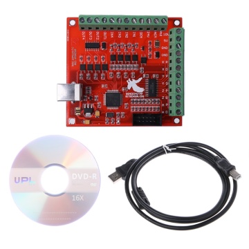 CNC USB MACH3 100Khz Breakout Board 4 Axis Interface Driver Motion Controller