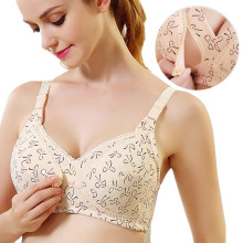 Maternity Nursing Bra BreastFeeding Pump Pregnant Women Clothes Pregnancy Intimate Plus Size Cotton No Pad Lactation Lingerie