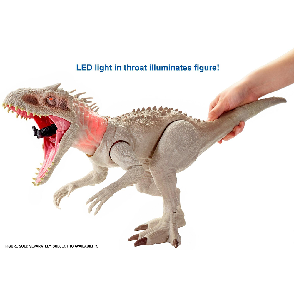 Jurassic World Destroy 'n Devour Indominus Rex Dinosaur with Chomping Mouth, Slashing Arms, Lights & Realistic Sounds