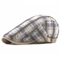 Men's Plaid Berets Hat Golf Driving Sun Flat Cotton Gatsby hat for Women Ivy Hat Golf Driving Summer Sun Flat Cabbie Newsboy