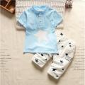 BibiCola summer baby boys clothing set casual short sleeve cotton tops+pants outfits sets 2pcs fashion toddler kids clothing set