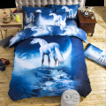 3D Printing Stars Universe Pattern Galaxy Bedding Sets Pillowcase Duvet Cover Flat Sheet King Queen Full Twin Size