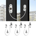 3 Pcs/lot Child Protection Baby Safety Window Lock Stainless Steel Child Safety Locks Protection for Windows From Children Lock
