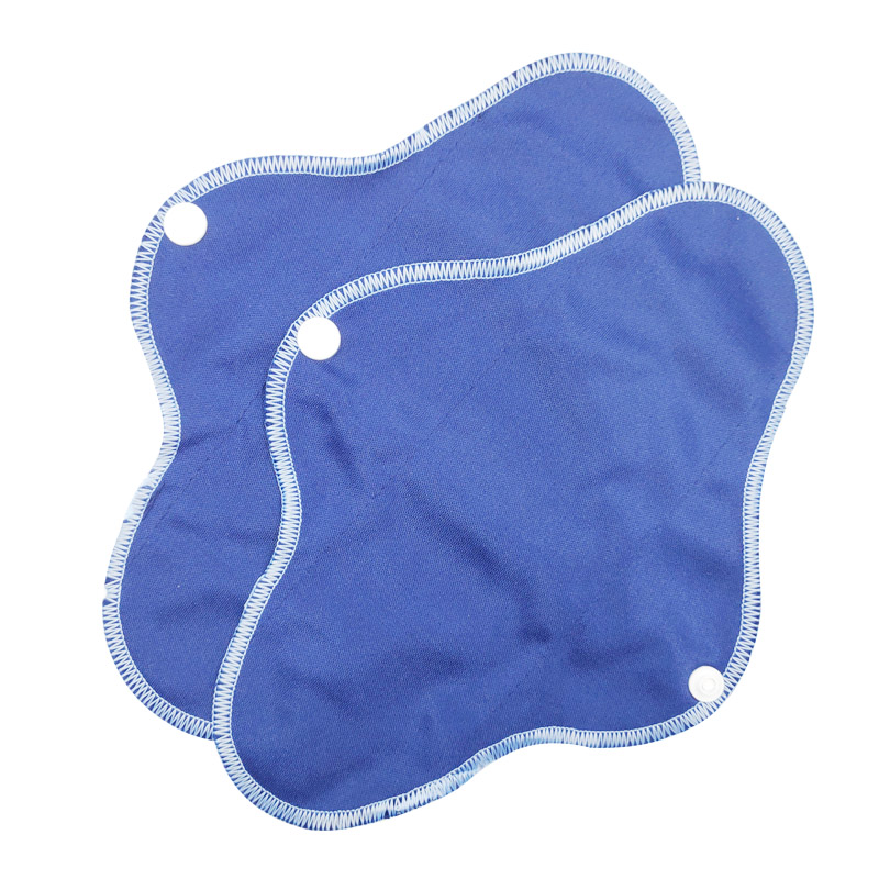 8Pcs/Set Menstrual Liner Reusable Micro Fleece Pads Panty Liner Cloth Sanitary Pad Washable Panty Liner Menstrual Microfiber Pad