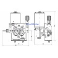 Welding Wire Feeder DC 24V 4 Rolls SSJ-15 Wire Feed Assembly Feeder Roll for Steel Aluminum Flux Cored Wire MIG Welding Machine