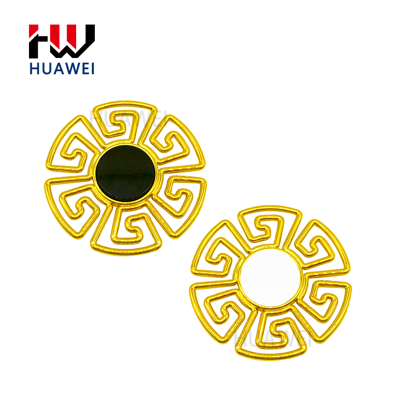 HUAWEI Modern Bed Chair Decorative Plastic Material Sofa Buttons Gold Ornamental Furniture Fittings Upholstery Buckles5