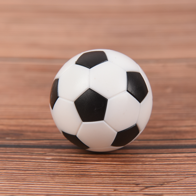 2Pcs Black and White Environmentally Friendly Resin Foosball Table Soccer Table Ball Football Balls Baby Foot Fussball 32mm