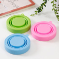 1pcs Retractable Silicone Folding Cup Outdoor Sports Multicolor Foldable Cup Coffee Cup Travel Cup Household Water Storage