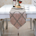 Home European Embroidered Table Runner Hollow Decor Embroidered Tablecloth Home Dining Table Coffee Table Decoration Tablecloth