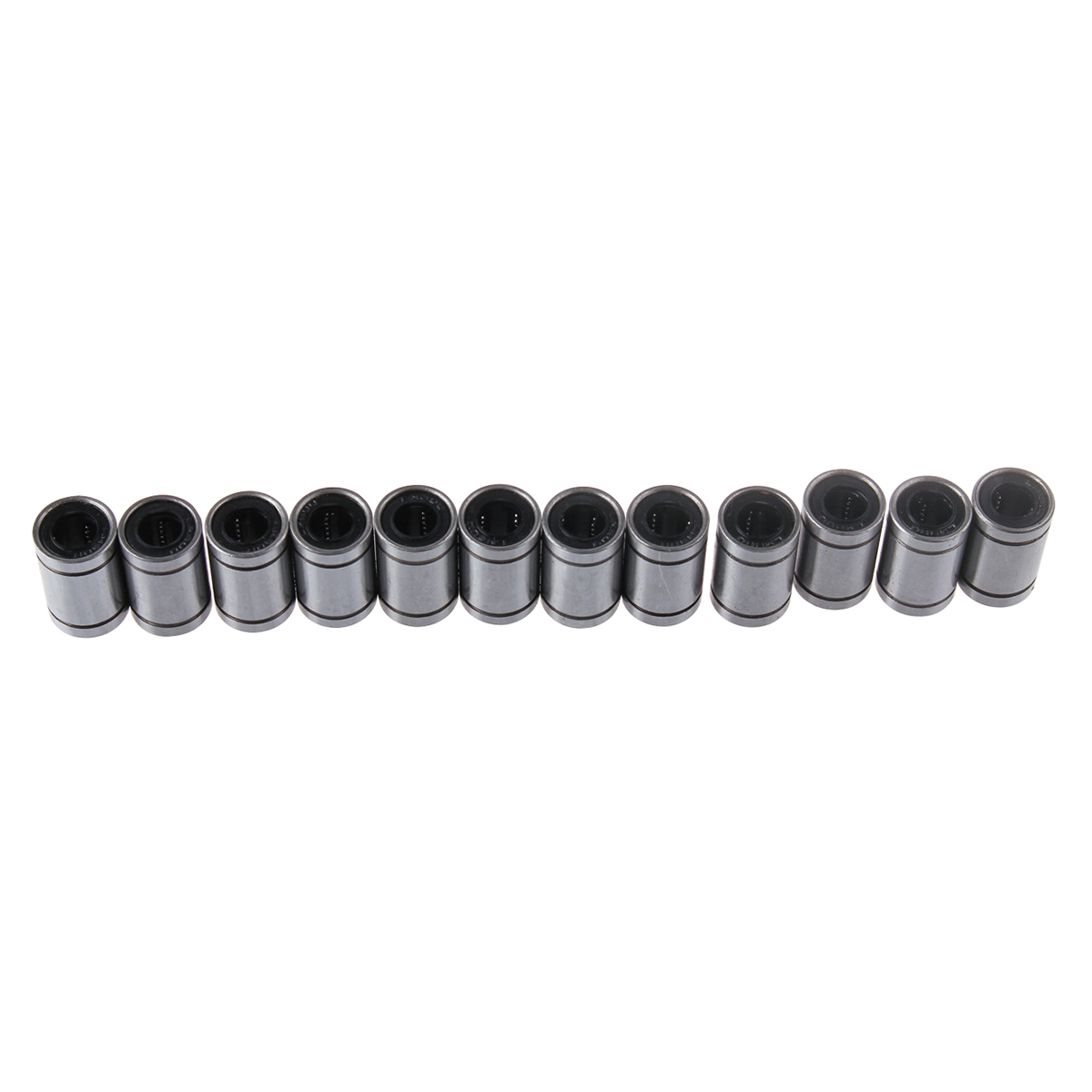 12PCS/LOT LM8UU LM10UU LM12UU LM16UU Linear Bushing 8mm 10mm 12mm CNC Linear Bearings for Rods Liner Rail Linear Shaft CNC Parts