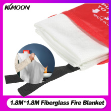 1.8M x 1.8M Fire Blanket Fiberglass Fire Flame Retardant Emergency Survival Fire Shelter Safety Cover Fire Emergency Blanket
