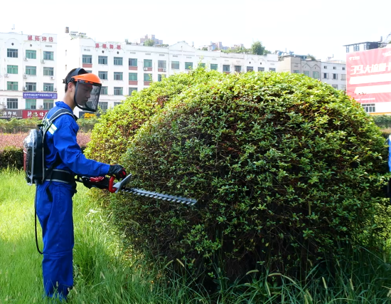 36V Lithium 29mAh Hedge Trimmer Quick Charge Rechargeable Electric Trimmer with Dual Blade/Saw