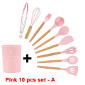 Pink 10 pcs set - A