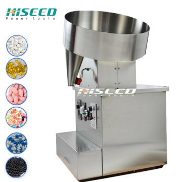 Single vibrator plate tablet soft capsule counter counting machine