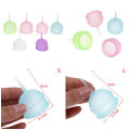 1PCS Silicone Menstrual Cup Feminine Hygiene Lady Cup Prevent Side Leakage Period Cup Collector Menstrual Vigin Care 2 Sizes