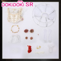 DokiDoki-SR Game Identity V Mrs. Red Cosplay Costume Bloody Queen Red Lady Costume Women Dress Cosplay Game Identity V