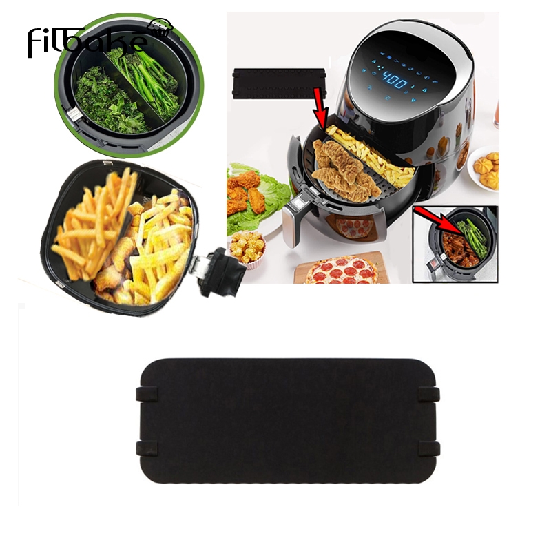Filbake Metal Food Separator Household Cooking Dividers Kitchen Tools Air Fryer Accessories Fit For 2.6-6.6L Air Fryer Board