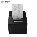 80mm receipt POS printer Automatic cutter bill Thermal printer USB Ethernet Serial Three ports are integrated in one printer