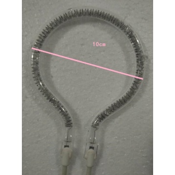 halogen tube heater heating tube type heat pipe 1000W bat FGH-10A halogen tube 10cm diameter