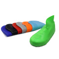 1 Pair Silicone Reusable Latex Waterproof Rain Shoes Covers Slip-resistant Rubber Rain Boot Overshoes