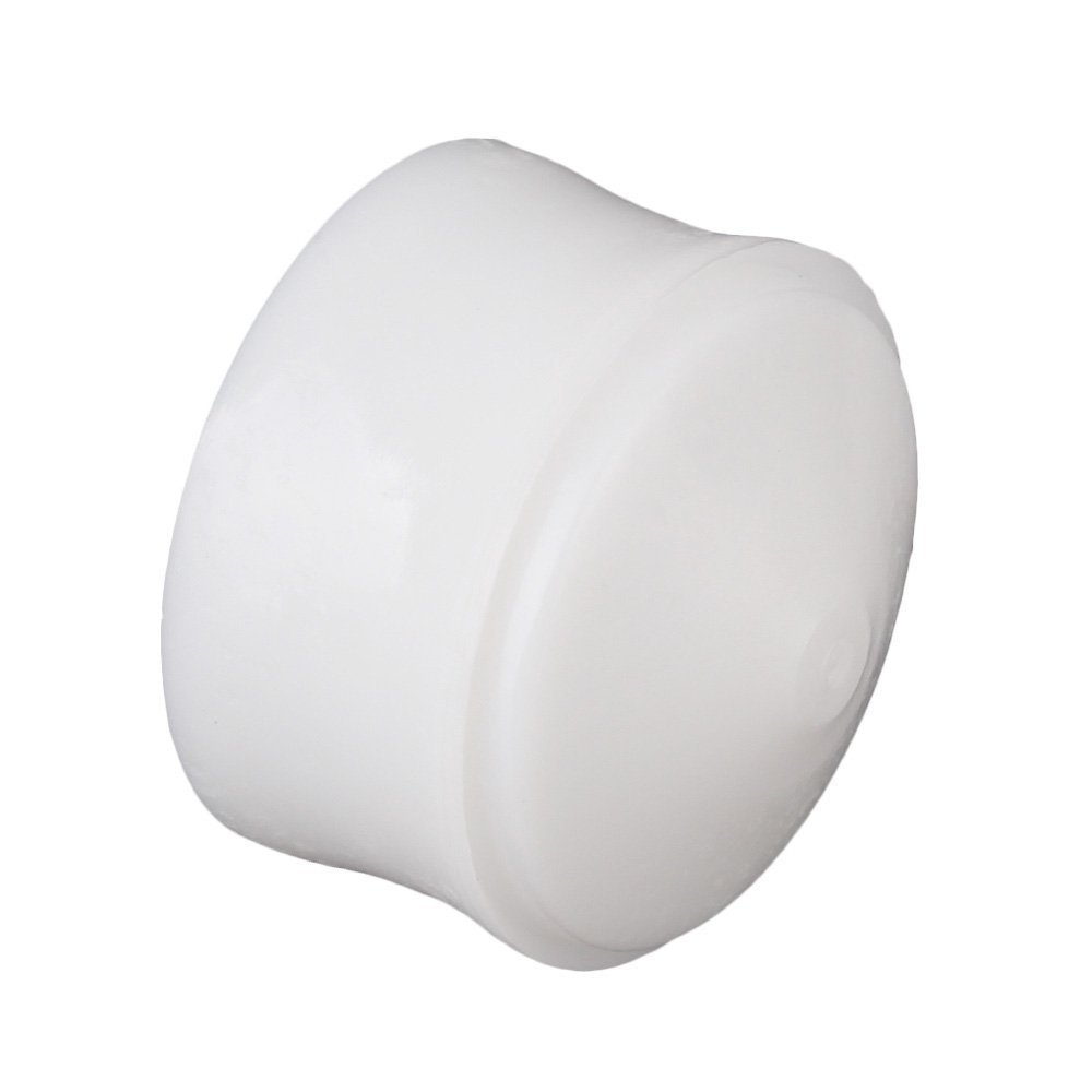 11x15mm White Plastic USA Type Dispensing Industrial Syringe Piston for10CC Syringe Barrel Pack of 100