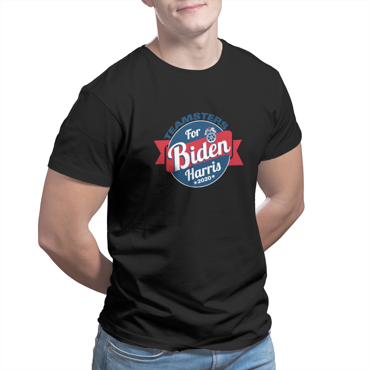 10 Biden Harris Men's T Shirt Novelty Tops Bitumen Bike Life Tees Clothes Cotton Printed T-Shirt Plus Size Men Clothing 3310