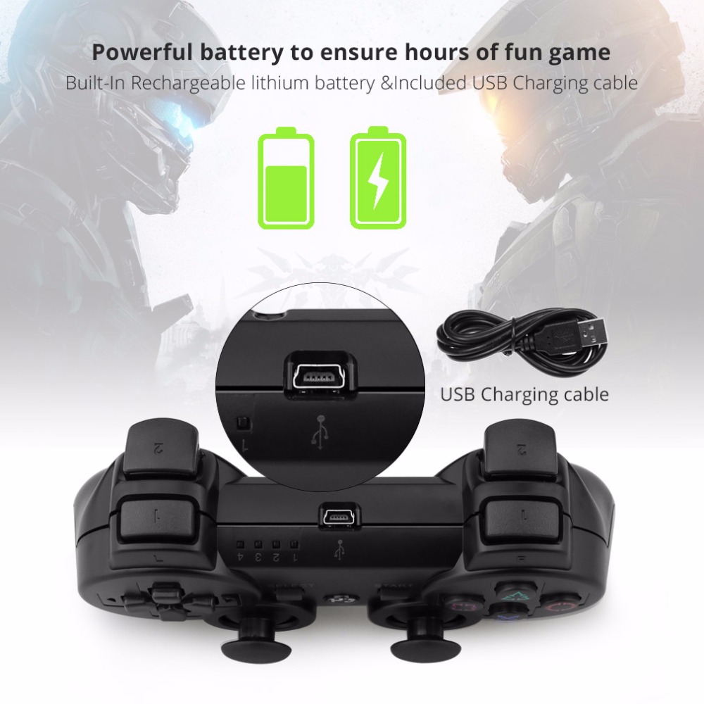 For PS3 Gamepad Wireless Bluetooth Joystick Game Controller For Sony Playstation3 Bluetooth Game Controller For SonyPS3 Joystick