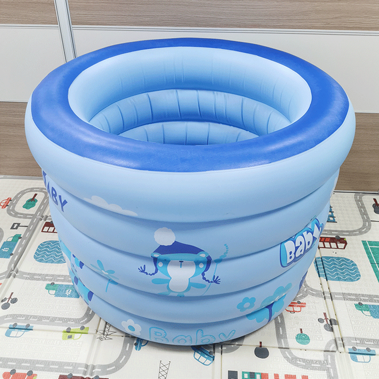 Inflatable Plastic Baby Swimming Pool Pvc Baby Bathtub 2
