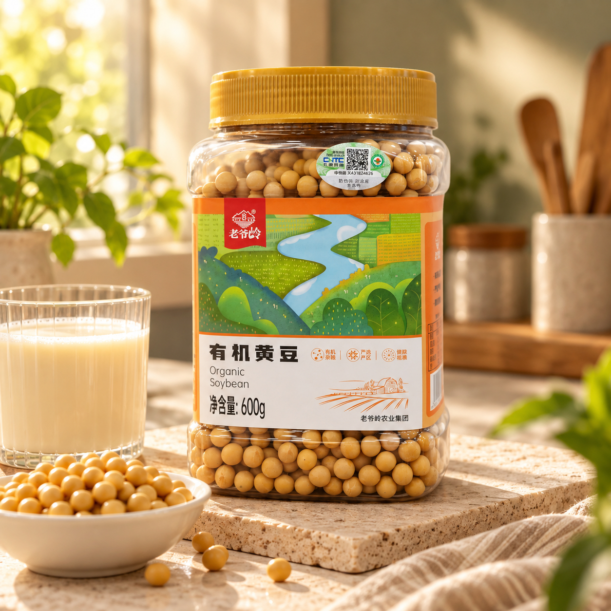 Organic mixed grains and soybeans3