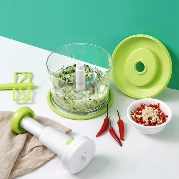 Multifunction Manual Vegetable Cutter Vegetable Mini Garlic Masher Shredder Manual Meat Grinder Chopper Garlic Cutter