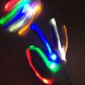 1PCS Led glowing gloves accessories led gloves Use For Robot Led Costume Colorful Luminous Mittens Magic Finger Glowing In Dark
