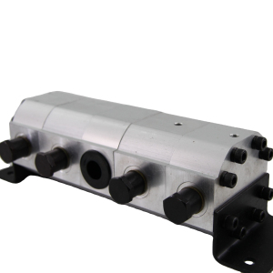 Gear Flow Divider Cylinder for Synchronous Rising - Replacement for Casappa PLD10/2/CS/GD/10*2/GC-V and Vivoil 9RD022020