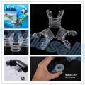50pcs Safe Silicone diving mouthpiece underwater Diving Dive Tube Snorkel Mouthpiece Regulator Swimming snorkel Accessory
