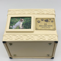 Pet urn The dog passed away cremated funeral supplies Tombstone Photo Sealed Moisture-proof Resin Memorial Comfortable Box