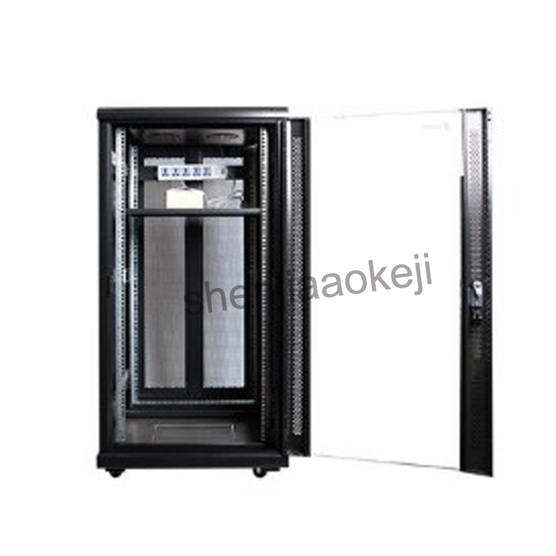 22U Cabinet Web Server Cabinets network rack server stored program controlled switching cabinet monitor 1pc